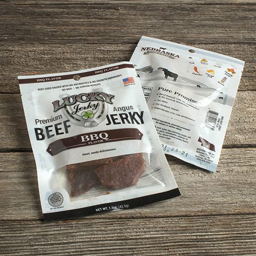 BBQ Beef Jerky | Pack of 24 | 1.5 oz | Nebraska Star Beef