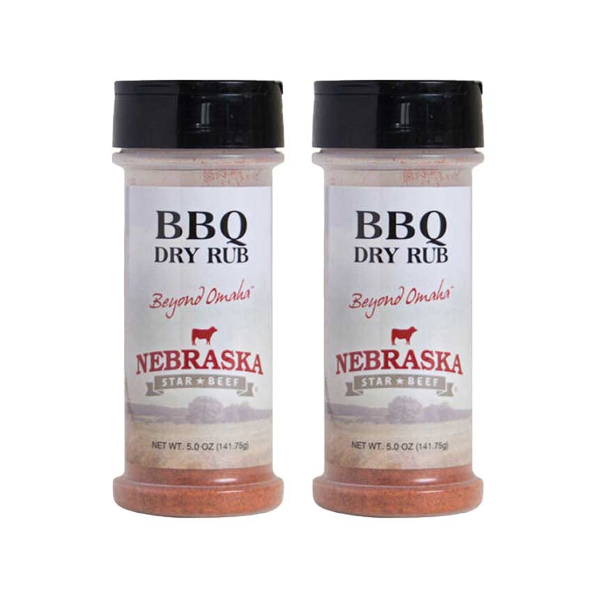 BBQ Dry Rub | Pack of 2 | 5 oz | Nebraska Star Beef