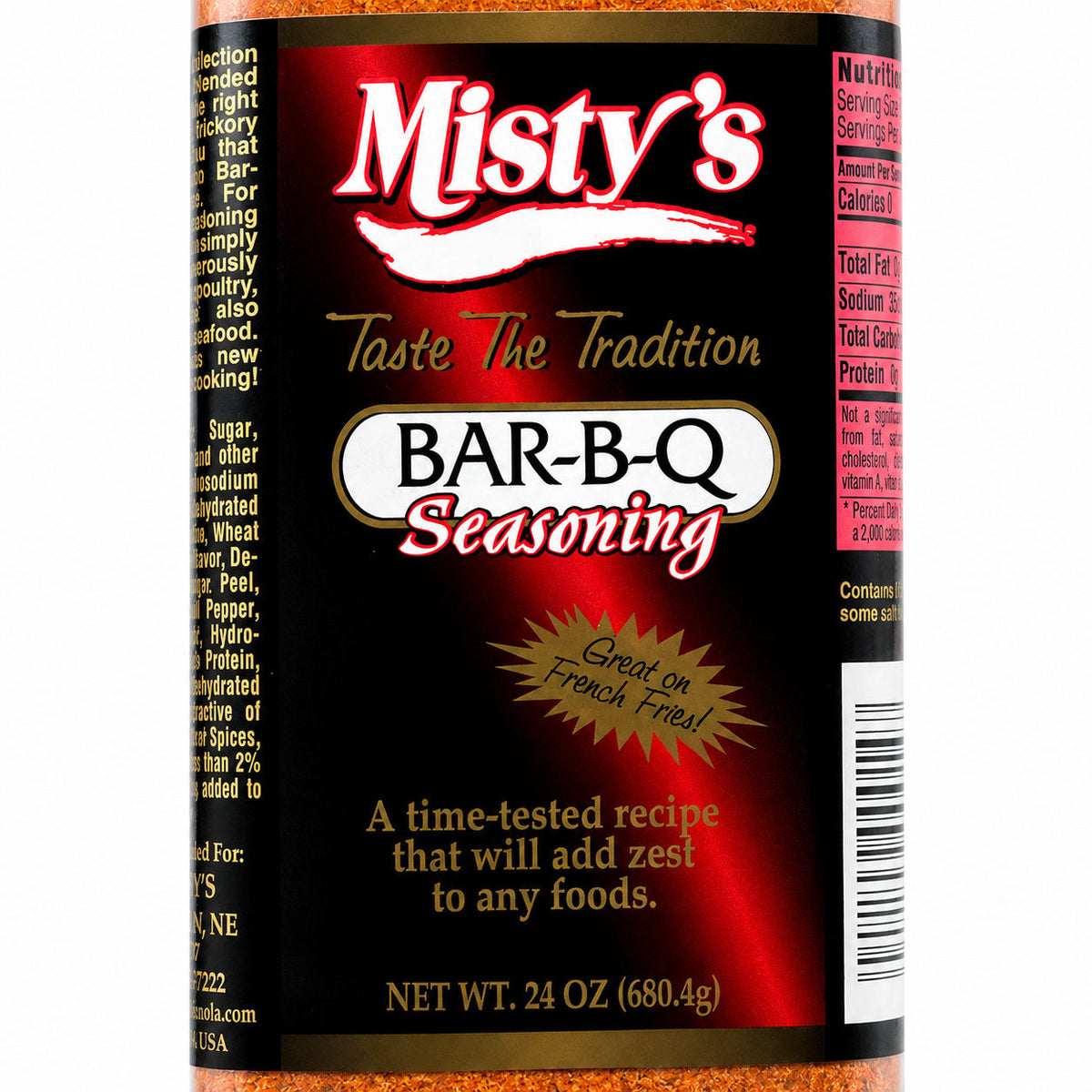 Misty's Bar-B-Q Seasoning | 24 oz | Market Reach