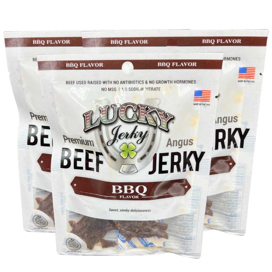 BBQ Beef Jerky | Pack of 3 | 1.5 oz | Nebraska Star Beef