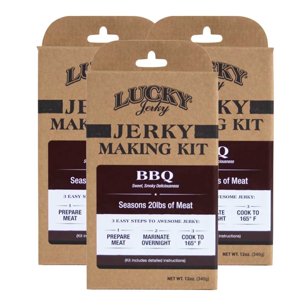 BBQ Jerky Making Kit  | Pack of 3 | 12 oz | Nebraska Star Beef