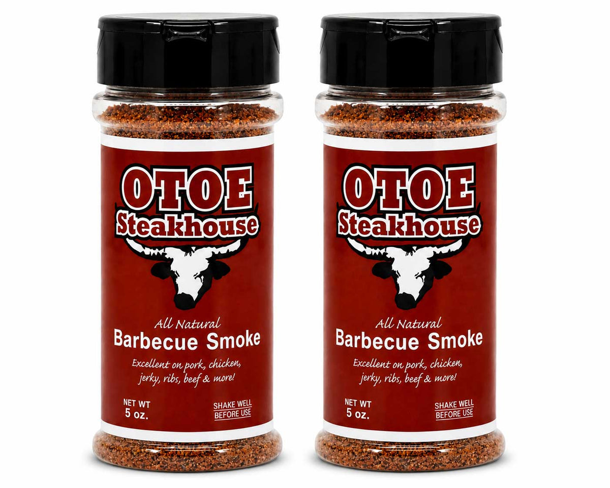 Otoe Steakhouse Barbecue Smoke Seasoning | Pack of 2 | 5 oz | Pack of 2 | Otoe Seakhouse