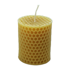 Honeycomb Cylinder Beeswax Candle