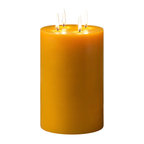 6x9" Yellow Beeswax Pillar Candle