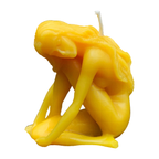 Girl Posing Candle