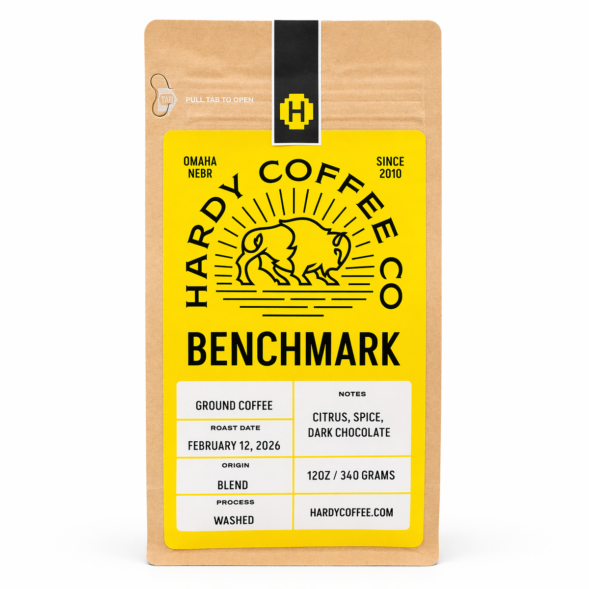 Benchmark Blend Colombian Coffee | Multiple Grinds & Sizes | Hardy Coffee Co