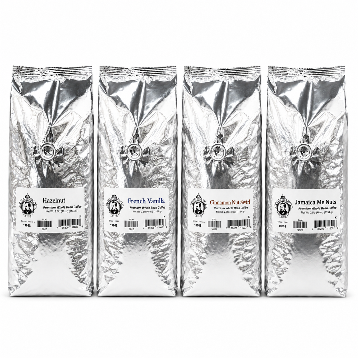 Pear's Best Seller Flavor Whole Bean Coffee Bundle | 2.5 lb | Brenmar