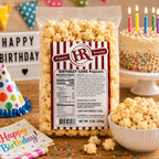 Birthday Cake Popcorn | Pack of 2 | 6.3 oz | HR Poppin' Snacks