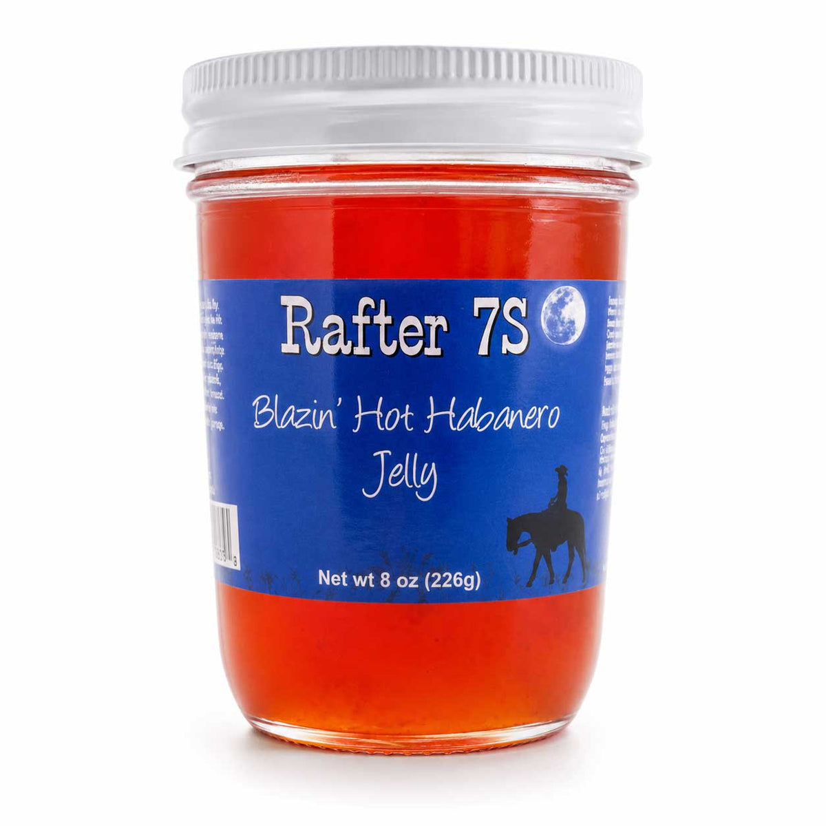 Blazin' Hot Habanero Jelly | Pack of 2 | 8 oz | Rafter 7S