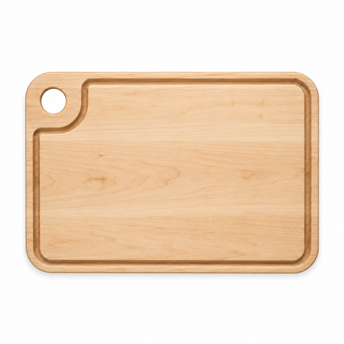 Thumb-Hole Cutting Board