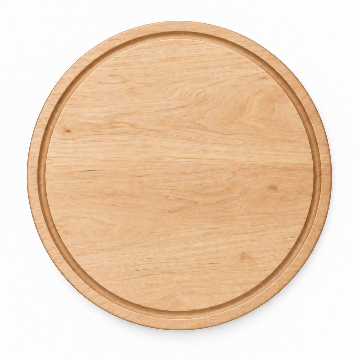 15" Thick Round Cutting Board
