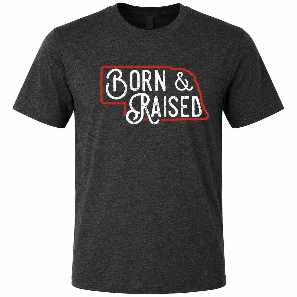 Born & Raised T-Shirt | Multiple Sizes | Lawlor's Custom Sportswear