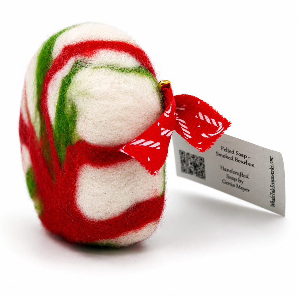 Felt Soap Bar | Washcloth + Soap in One | 3 oz | Whale Tale Soapworks