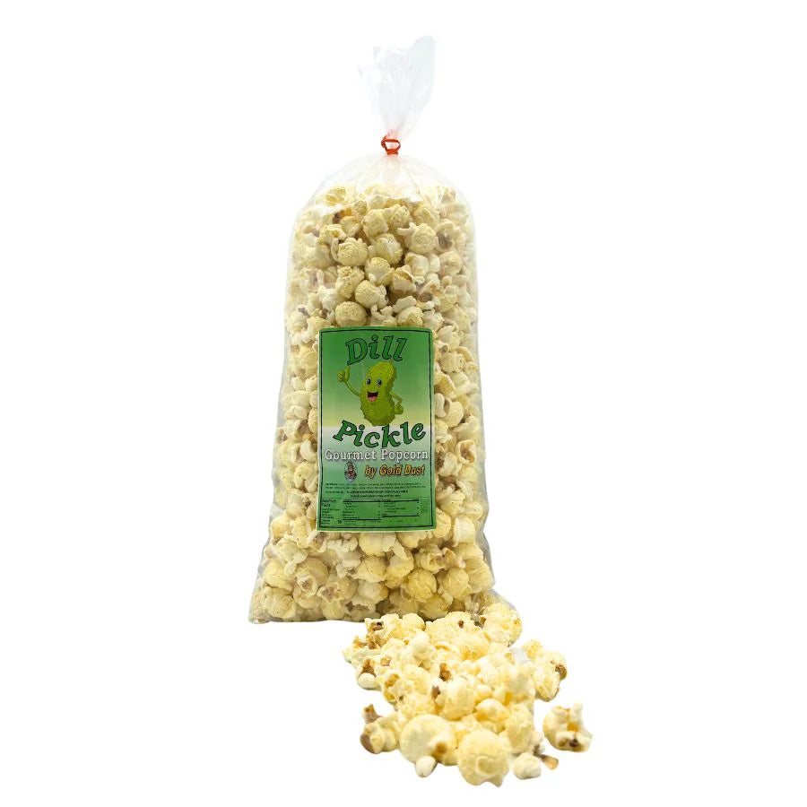 Dill Pickle Popcorn | Pack of 2 | 8 oz | Non-GMO | Gold Dust Kettle Corn