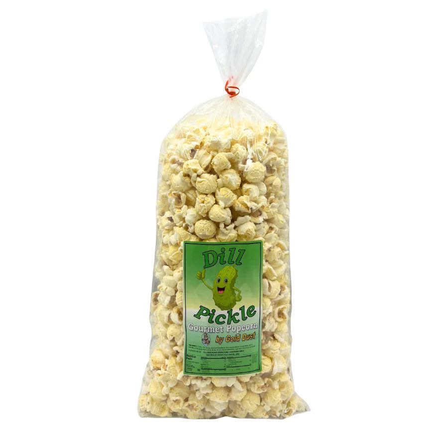 Dill Pickle Popcorn | Pack of 2 | 8 oz | Non-GMO | Gold Dust Kettle Corn