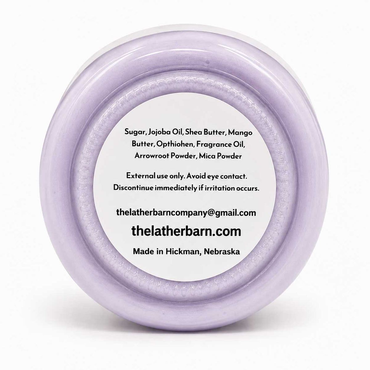 Body Butter Lotion | Lavender | 8 oz | The Lather Barn