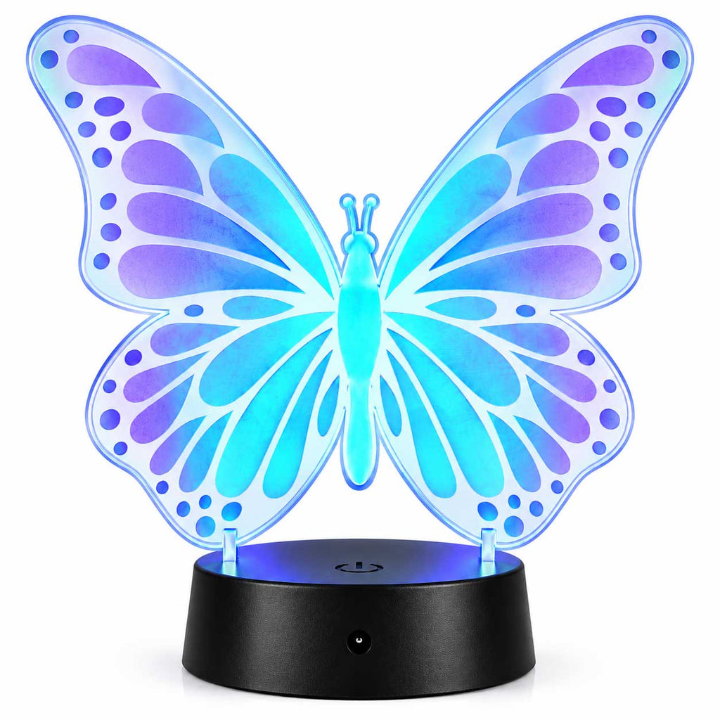 Butterfly LED Lighted Plaque | Glowing Creation
