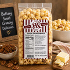 Butter Pecan Popcorn | Pack of 2 | 5 oz | HR Poppin' Snacks