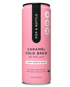 Pop & Bottle Cold Brew Caramel Latte, 8 fl oz (Case of 12)