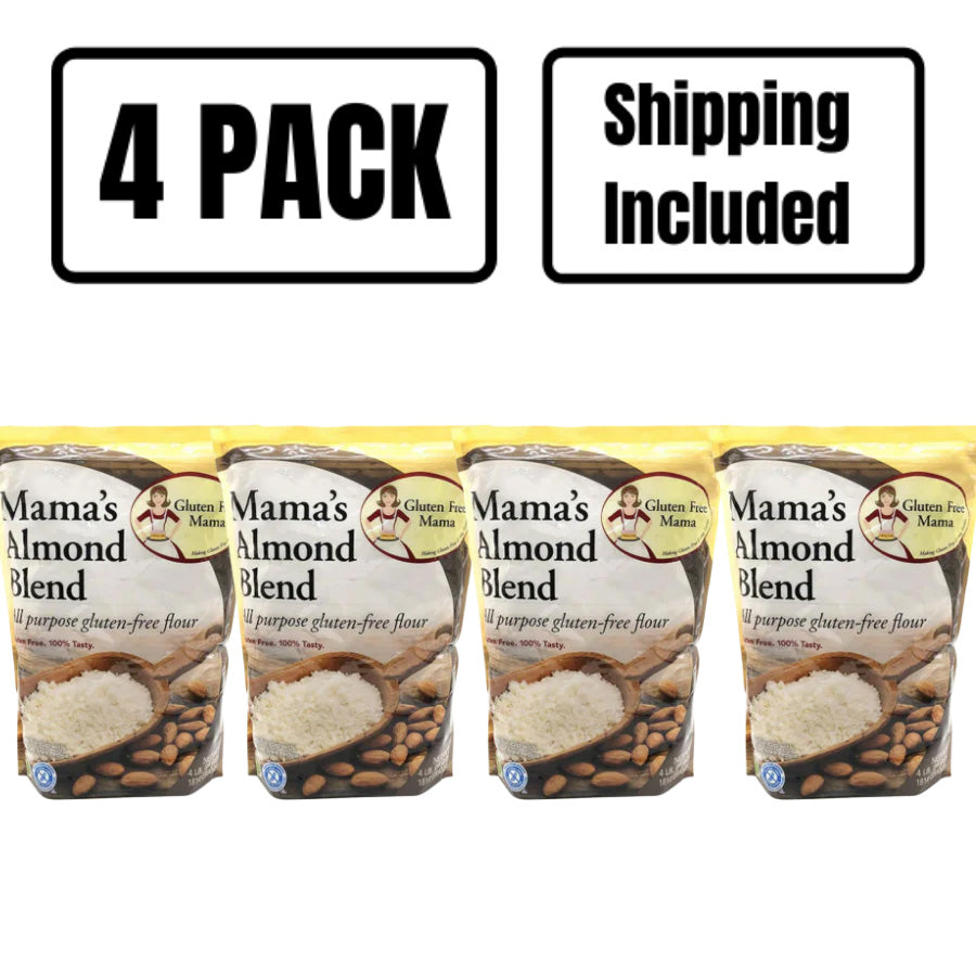 Gluten Free Almond Flour | Pack of 4 | 4 lb | Shipping Included | Gluten Free Mama | 6051