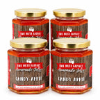 Candy Apple Jelly | Pack of 4 | 9 oz | Nutt Family Jams & Jellies