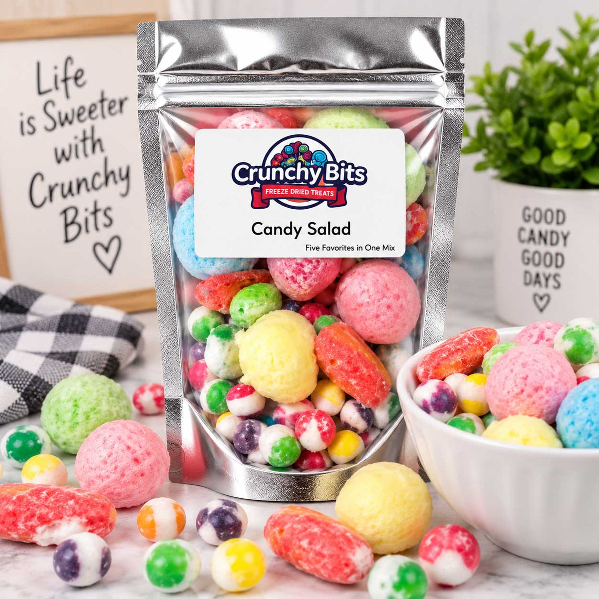 Candy Salad Freeze-Dried Candy | Crunchy Bits Candy