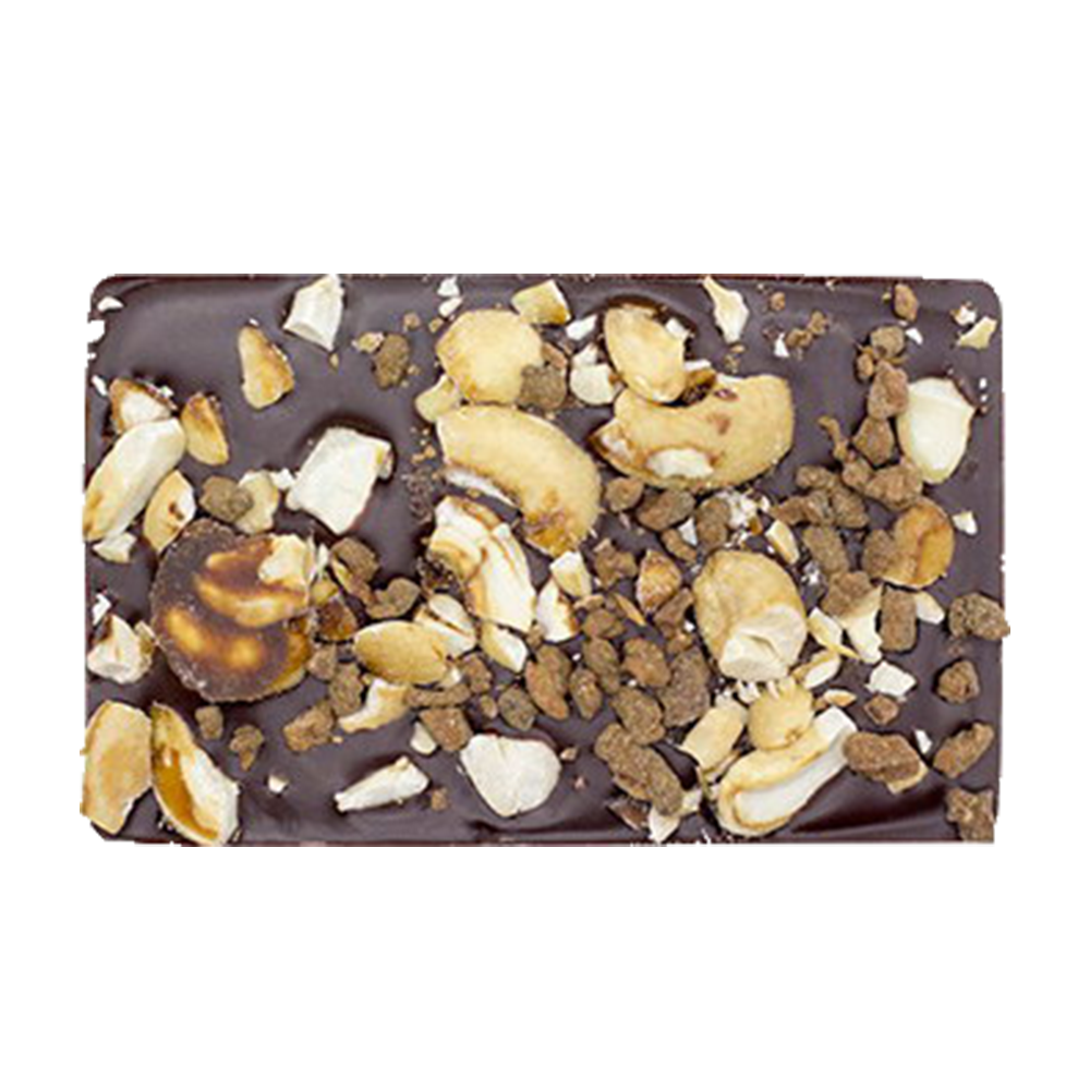 Coconut Caramel & Crushed Cashew Bark