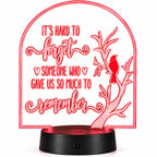 Inspirational LED Lighted Plaque | It’s Hard to Forget Someone Who Gave Us So Much to Remember | Glowing Creation