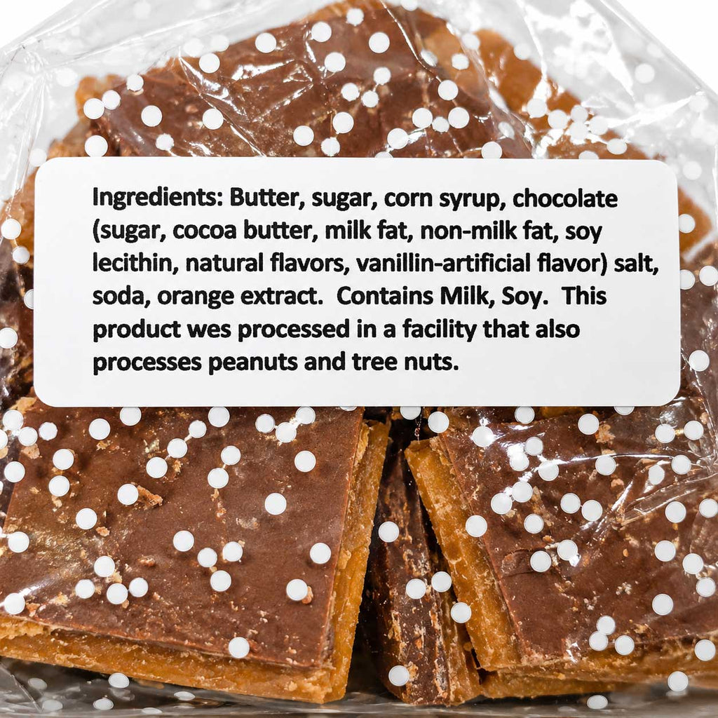 Homemade Macadamia Toffee Bundle | 8 oz | Milk and Dark Chocolate | Barb's Buttery Toffee