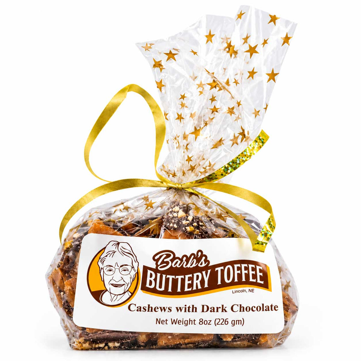 Homemade Cashew Toffee Bundle | 8 oz | Milk and Dark Chocolate | Barb's Buttery Toffee