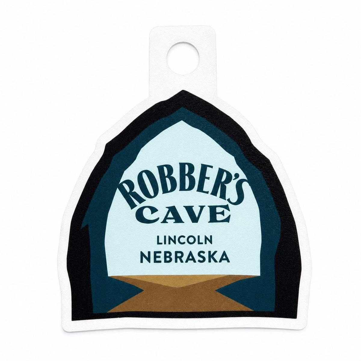 Robber's Cave Sticker | 3.5 x 3.5 | Robber's Cave