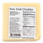 New York Cheddar Cheese Block | Pack of 6 | 8 oz | Jisa's Farmstead Cheese
