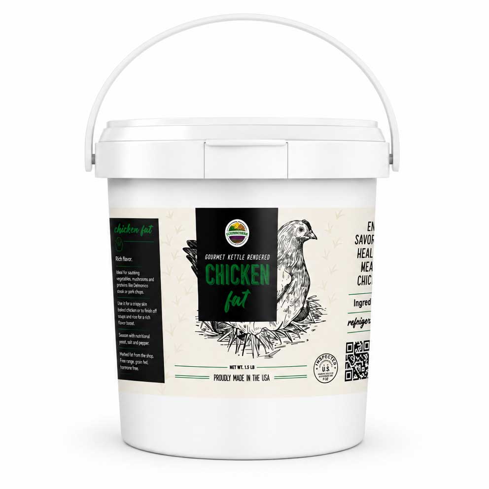 Chicken Fat | 1.5 lb | Non-GMO | Cornhusker Kitchen