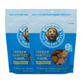 Chicken & Waffles Pro Bakery Bites with Probiotic | Pack of 2 | 6 oz | Brenmar