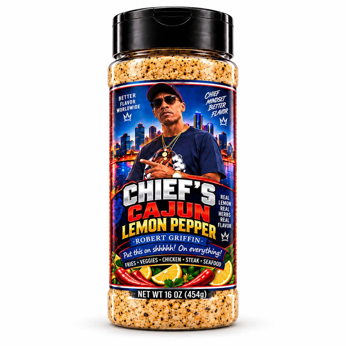 Chief’s Cajun Lemon Pepper by Robert Griffin