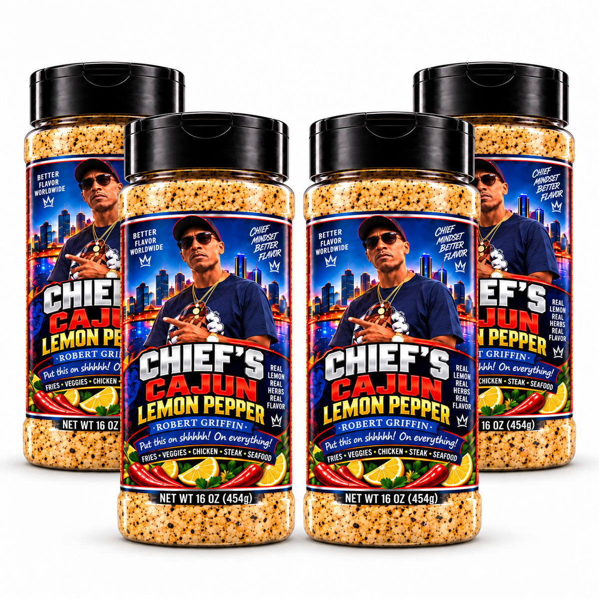 Chief’s Cajun Lemon Pepper by Robert Griffin