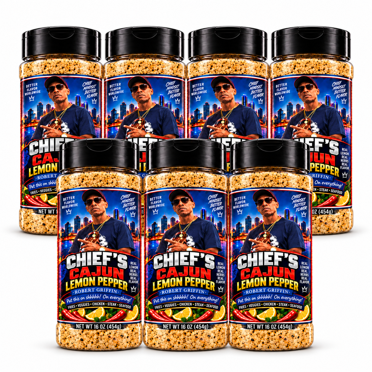 Chief’s Cajun Lemon Pepper by Robert Griffin