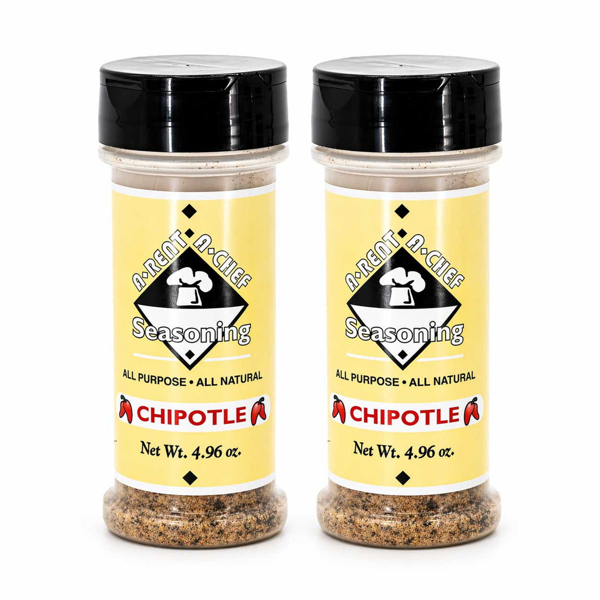 Chipotle All Purpose Seasoning | Pack of 2 | 4.96 oz | Gluten Free | A-Rent-A-Chef