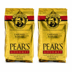 Pear's Chocolate Raspberry Ground Coffee | Pack of 2 | 8 oz | Brenmar