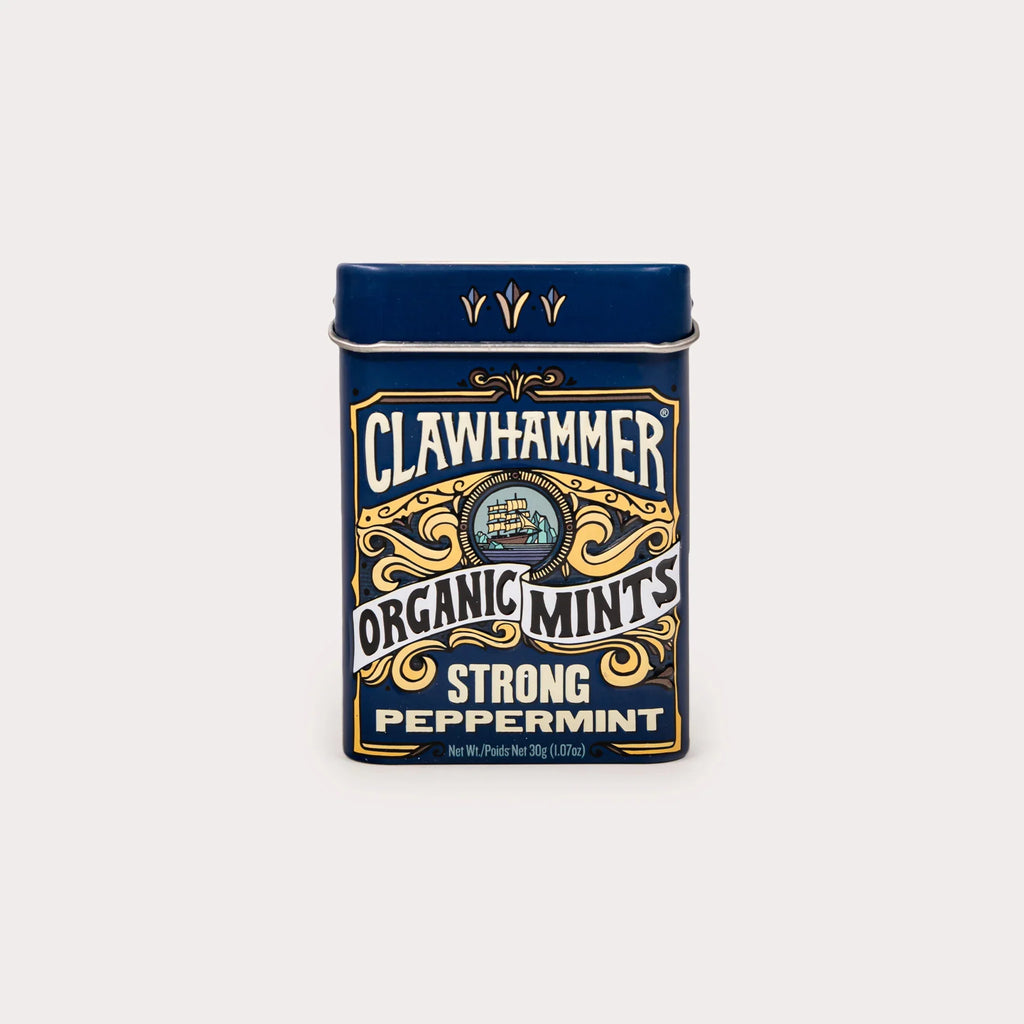 Clawhammer Peppermint Mints, 1.07 oz (Case of 12)