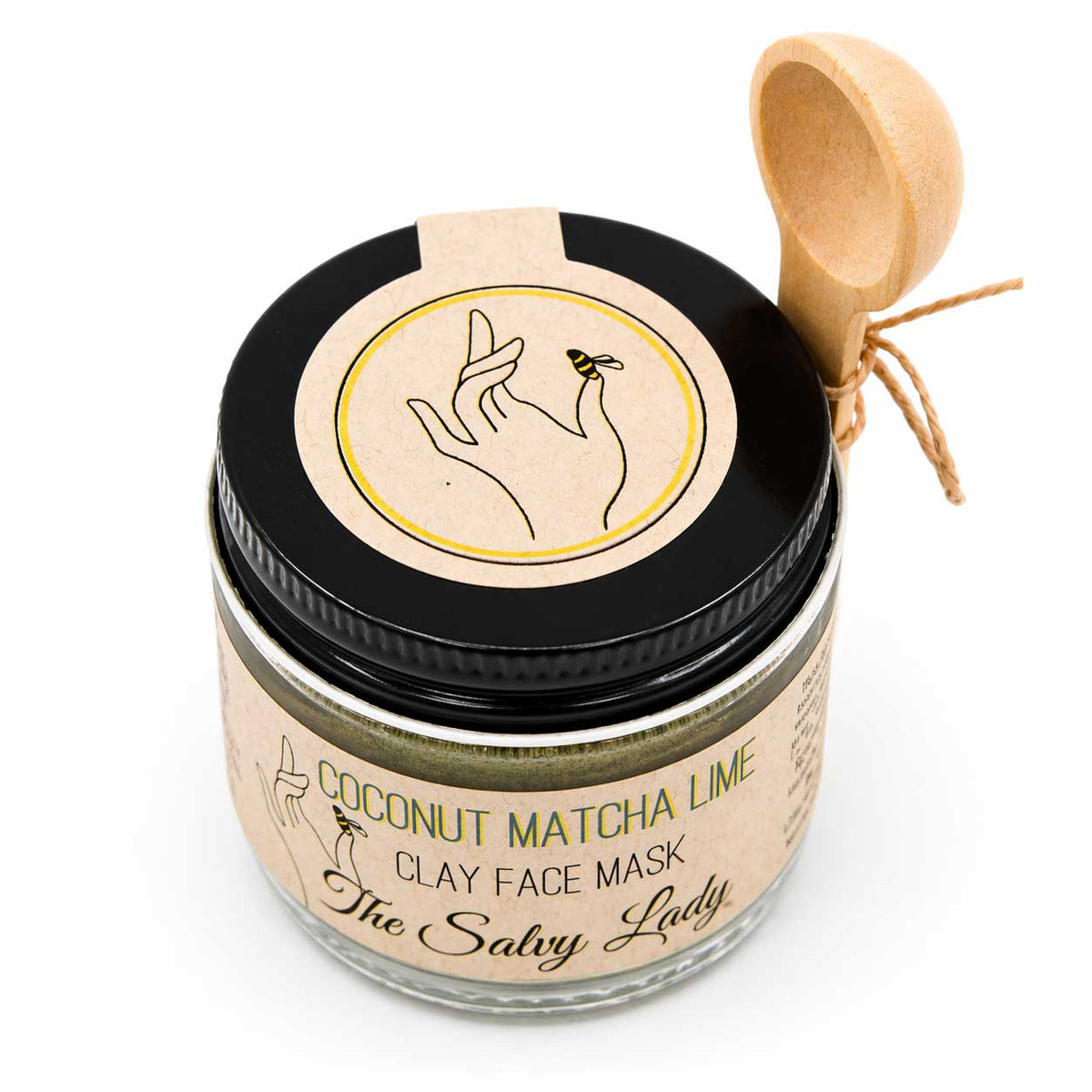 Clay Face Mask Jar Bundle | Lavender, Coconut Matcha & Rose | The Salvy Lady