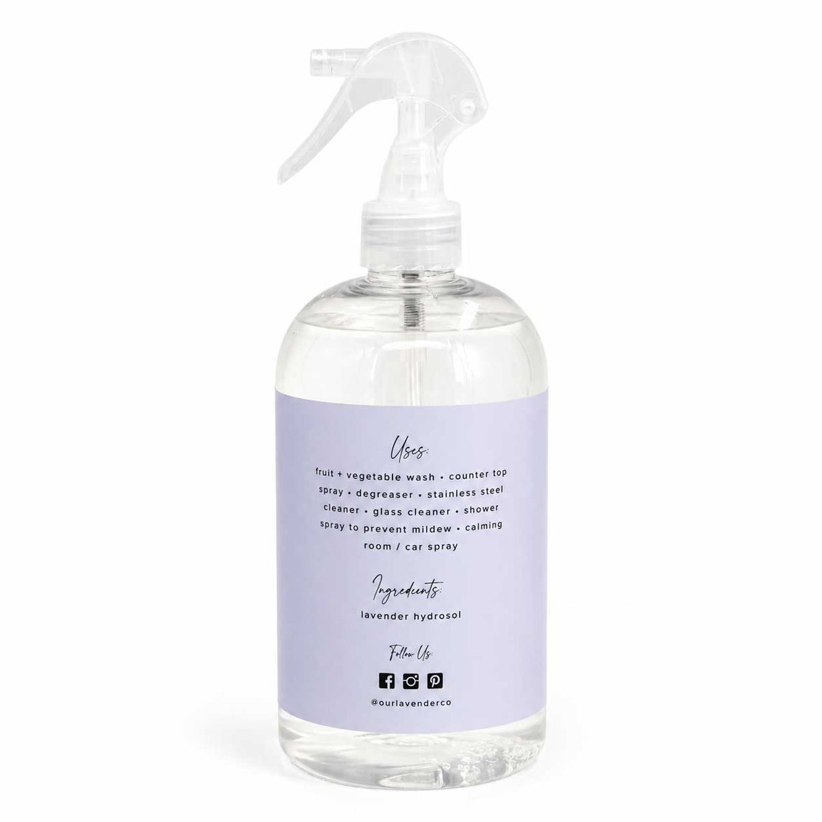 Lavender Multipurpose Cleaning Spray | Multiple Sizes | Our Lavender Co
