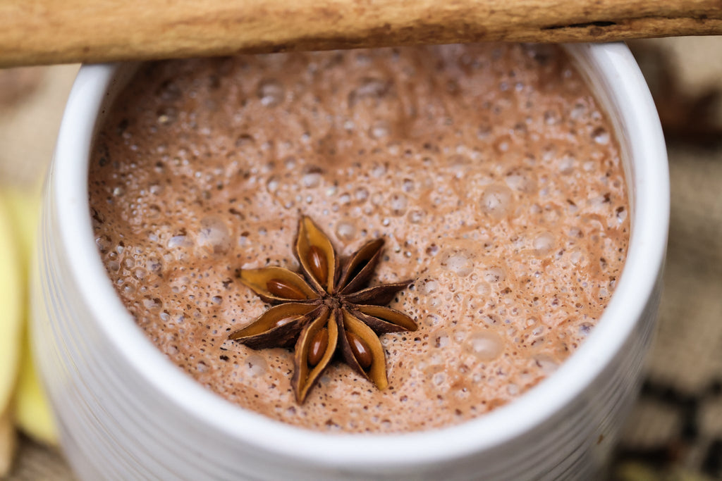 Chaga & Chai Sipping Chocolate