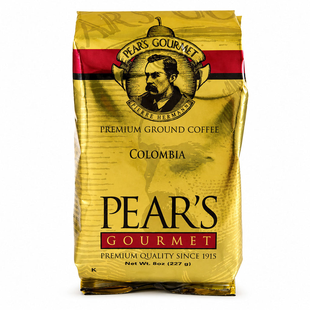 Pear's Colombian Ground Coffee | 8 oz | Brenmar