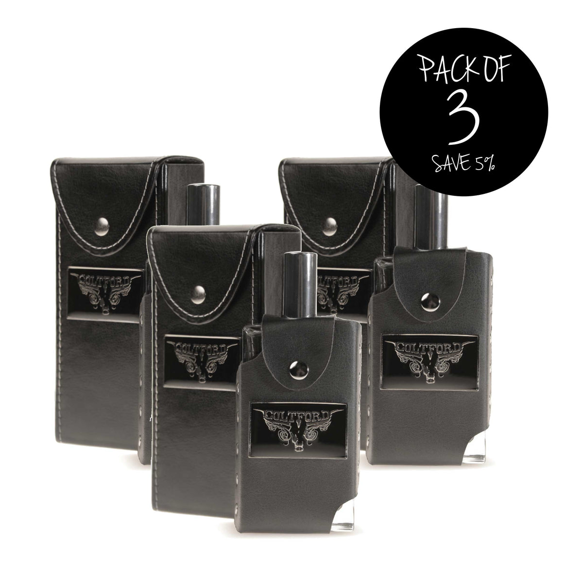 Colt Ford Cologne | Pack of 3 | 3.4 oz | Murcielago Fragrances