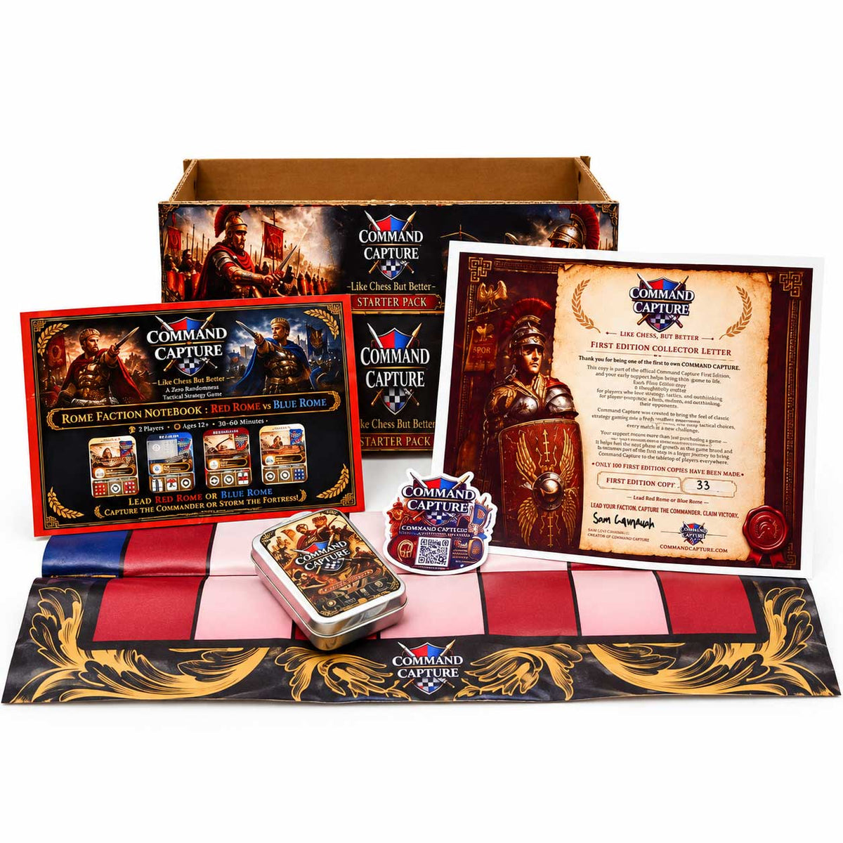 Command Capture Tactical Strategy Game Starter Pack | Command Capture LLC