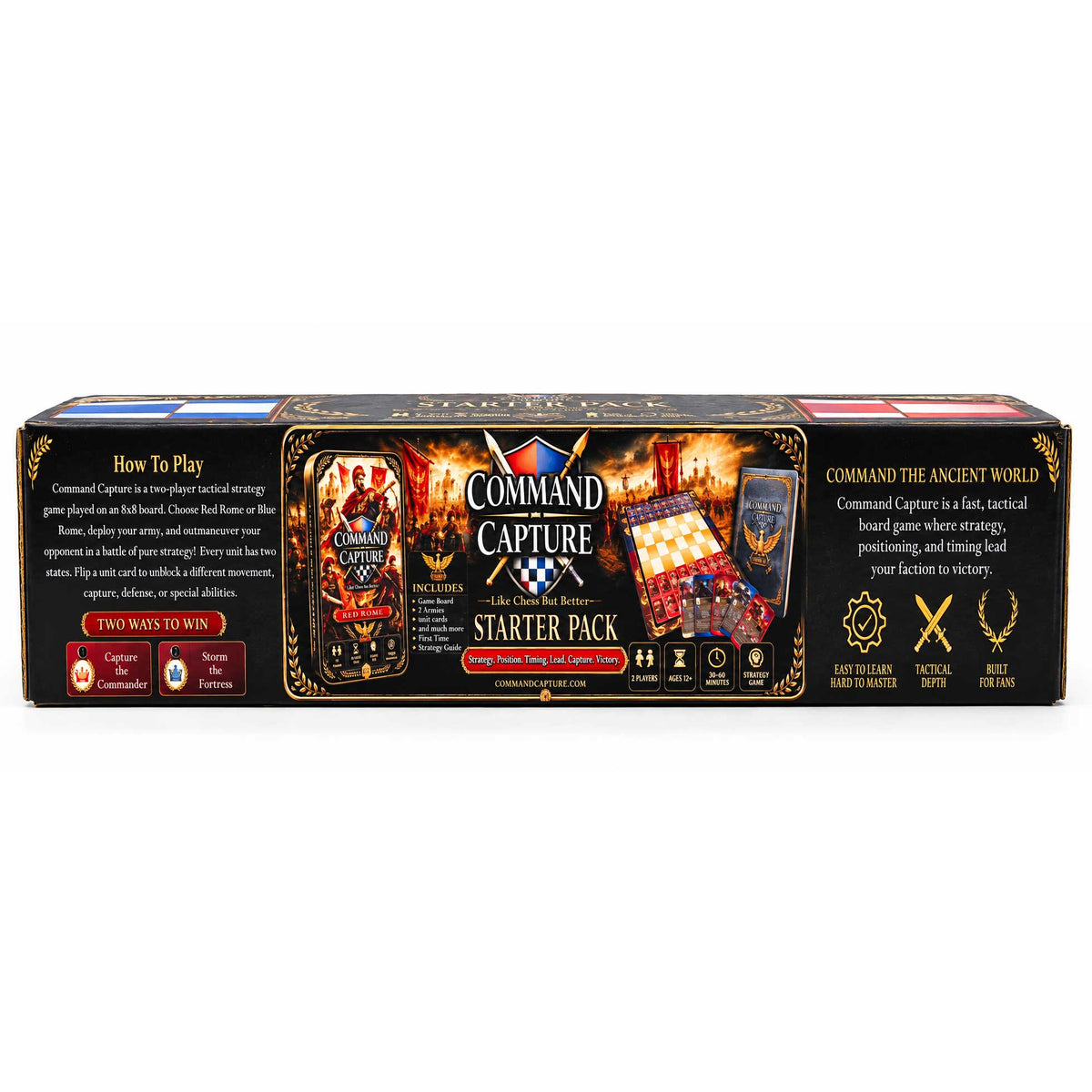 Command Capture Tactical Strategy Game Starter Pack | Command Capture LLC