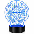 Inspirational LED Lighted Plaque | I Will Teach You And Guide You The Way You Should Go | Glowing Creation