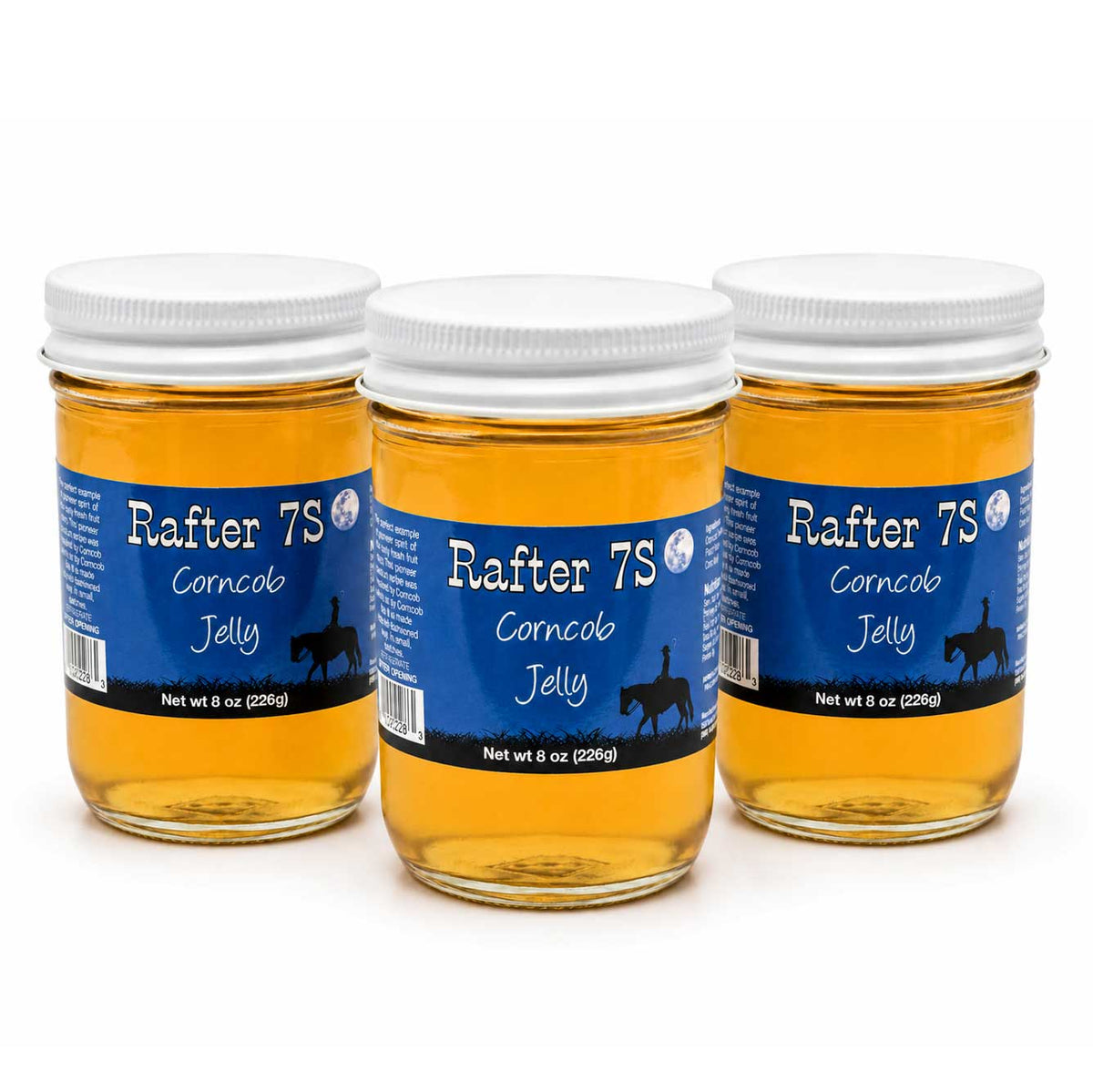 Corncob Jelly | Pack of 3 | 8 oz | Rafter 7S