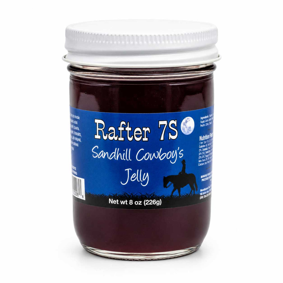 Sandhill Cowboy's Wild Plum and Chokecherry Jelly | Pack of 2 | 8 oz |  Rafter 7S